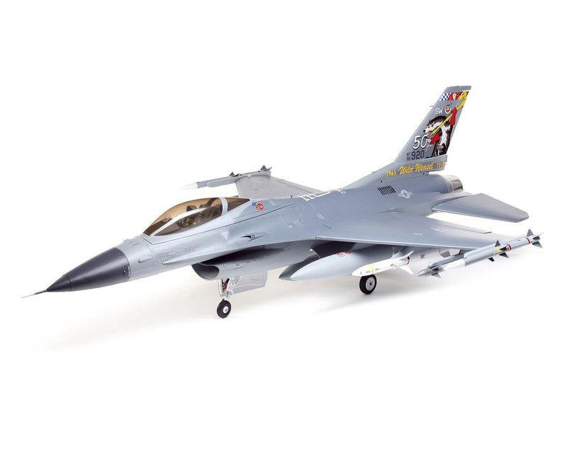 EFL87850 E-Flite F-16 Falcon 80mm EDF with Smart Technology, BNF Basic, EFL87850