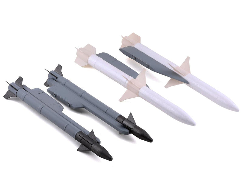 EFL87886 E-Flite Under Wing Missiles, F-16 Falcon Gray