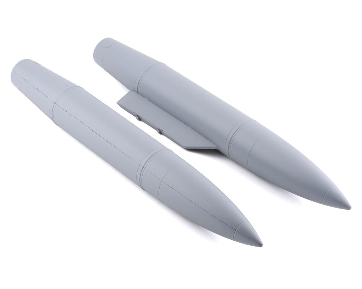 EFL87887 E-Flite Dummy Wing Tanks, F-16 Falcon Gray E-FLITE