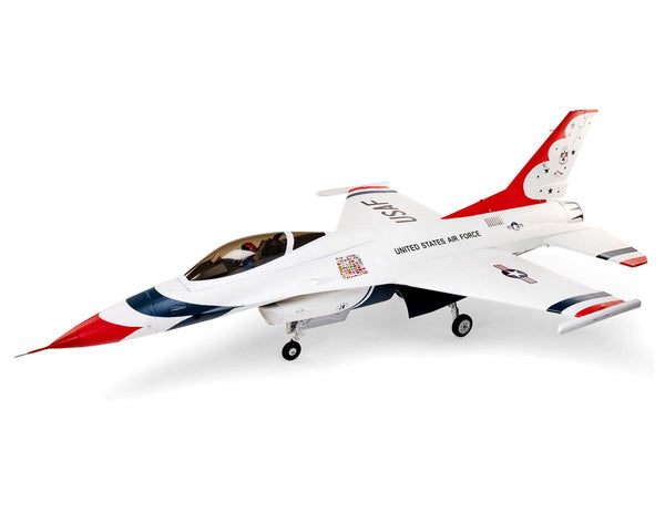 EFL87950 E-Flite F-16 Thunderbirds 80mm EDF Jet, BNF Basic