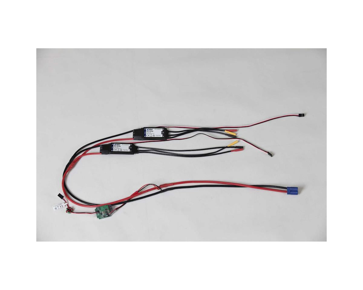 EFLA0880EC5 E-Flite 80-Amp Brushless ESC Pro Switch-Mode with 8A BEC E-FLITE