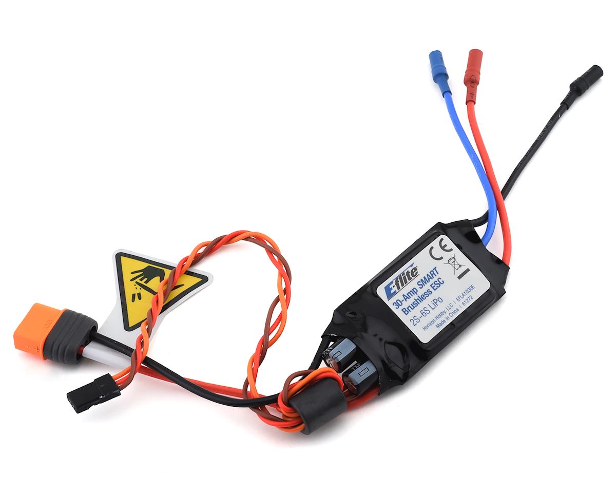 EFLA1030E E-Flite 30-Amp 4S Telemetry ESC, Conscendo Evolution E-FLITE