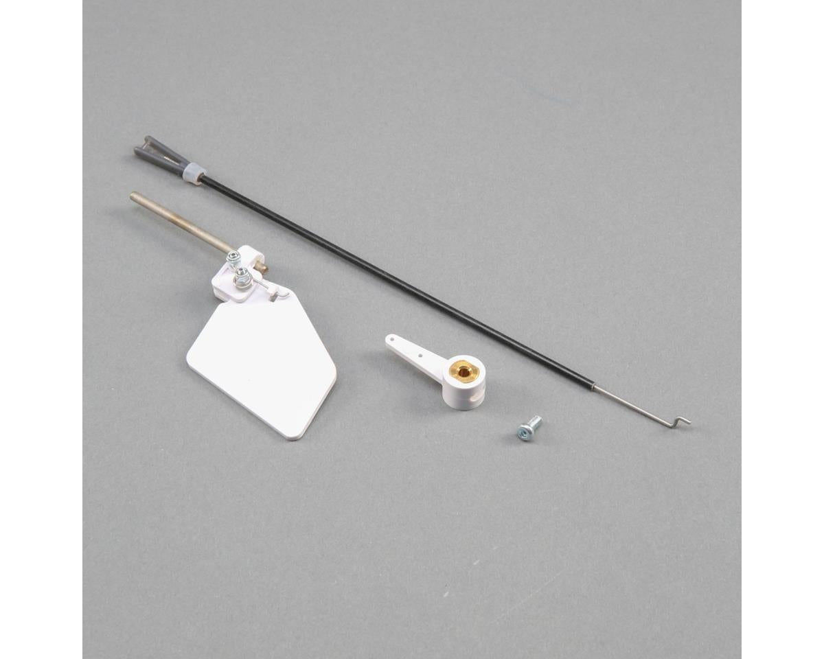 EFLA5603 E-Flite Water Rudder with pushrods, Carbon-Z Floats E-FLITE