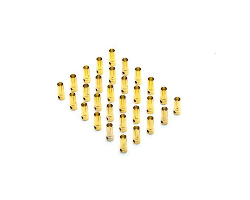 EFLAEC317 E-Flite Gold Bullet Connector, Female, 3.5mm (30)