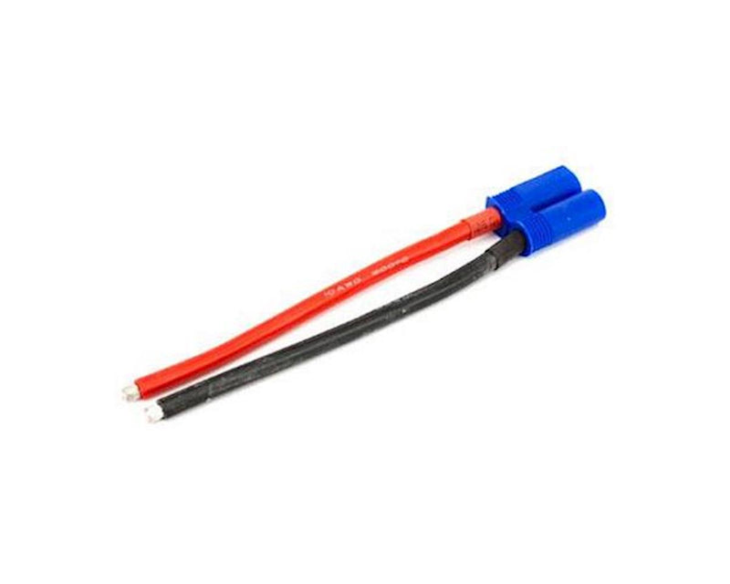 EFLAEC504 E-Flite EC5 Device Connector with 4inch Wire, 10Awg