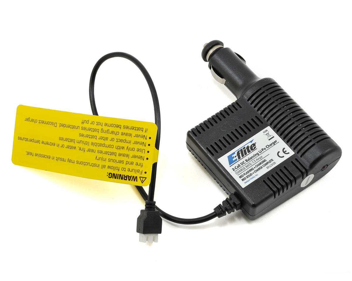 EFLC3125 E-Flite DC LiPO Balancing Charger 2S E-FLITE