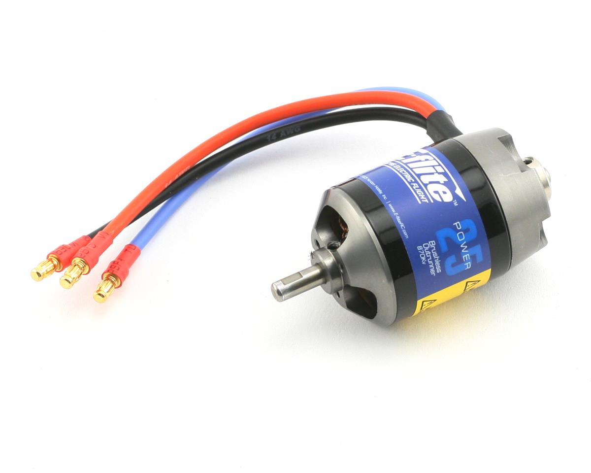 EFLM4025A E-Flite Power 25 B/Less Outrunner Motor. 870 Rpm/V E-FLITE