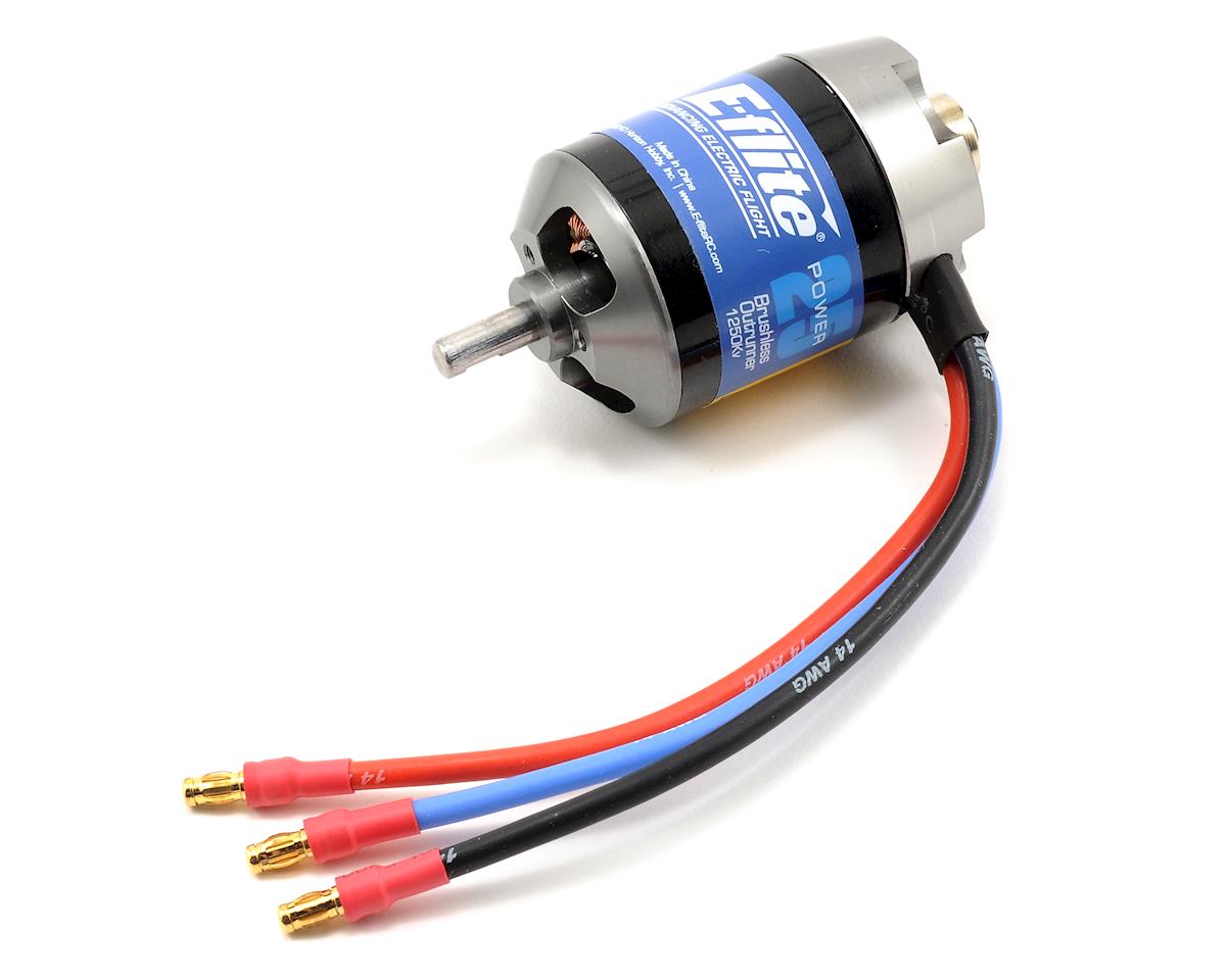 EFLM4025B E-Flite Power 25 Bl Outrunner Motor, 1250Kv (Suit Efl Pogo) E-FLITE