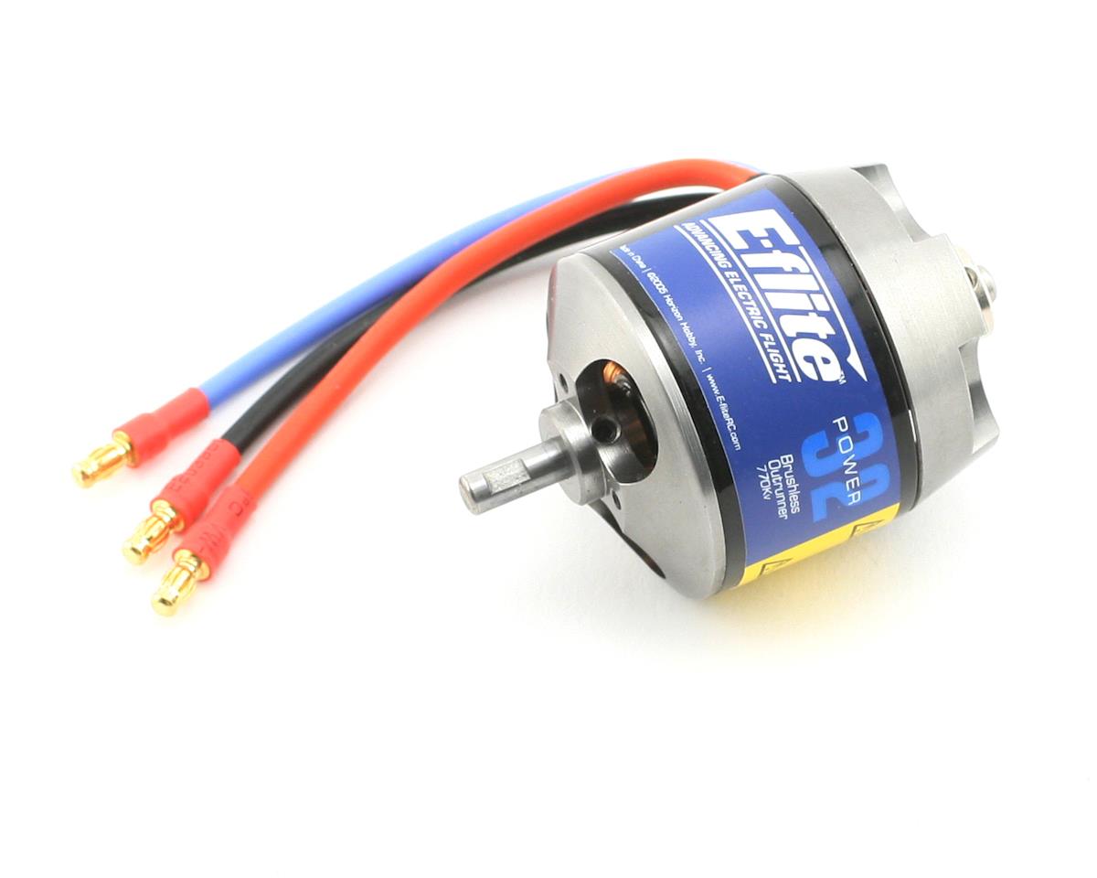 EFLM4032A E-Flite Power 32 B/less Outrunner motor. 760 rpm/V E-FLITE