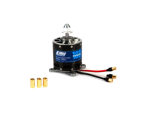 EFLM4180A E-Flite Power180 Brushless Outrunner Motor, 195Kv