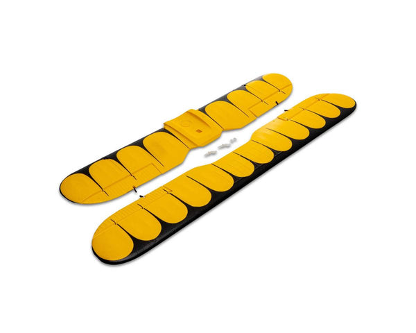 EFLU05352Y E-Flite Wing Set, UMX WACO Yellow