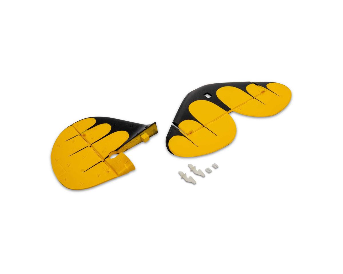 EFLU05353Y E-Flite Tail Set, UMX WACO Yellow E-FLITE