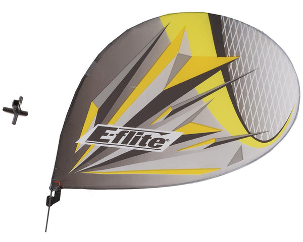 EFLU1384 E-Flite Rudder, UMX Night Vapor