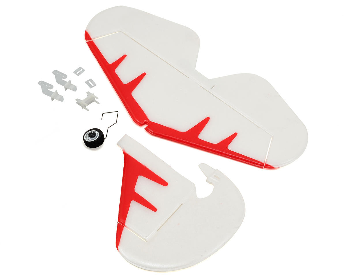 EFLU2725 E-Flite Tail with Accy, UMX Spacewalker E-FLITE