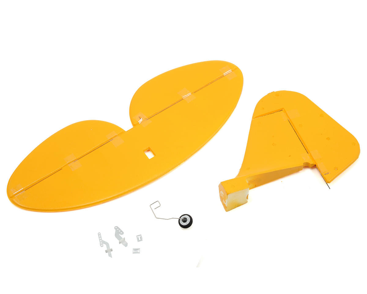 EFLU3403 E-Flite Complete Tail, UMX J-3 BL E-FLITE