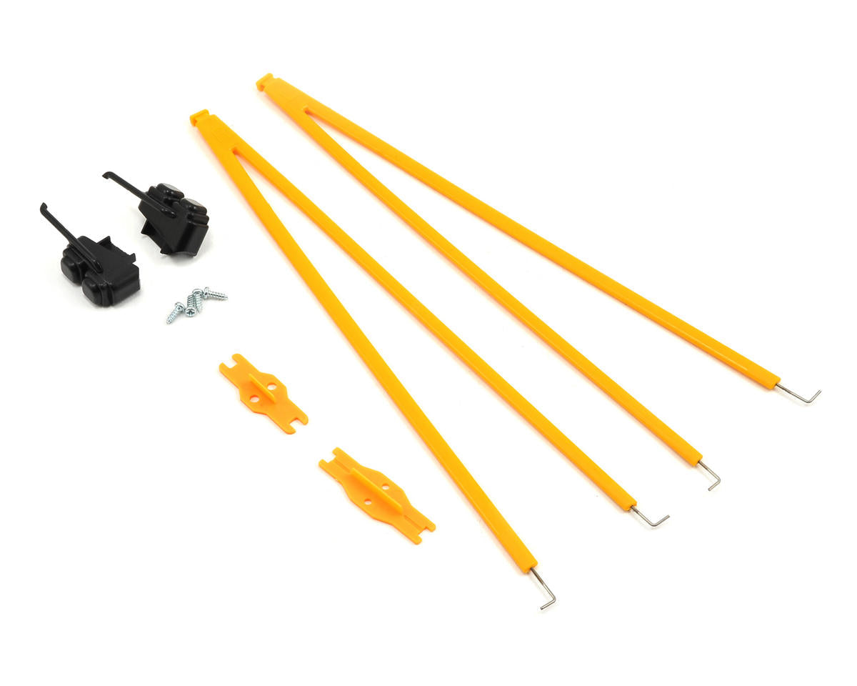 EFLU3405 E-Flite Plastic Parts Set with screws, UMX J-3 BL E-FLITE