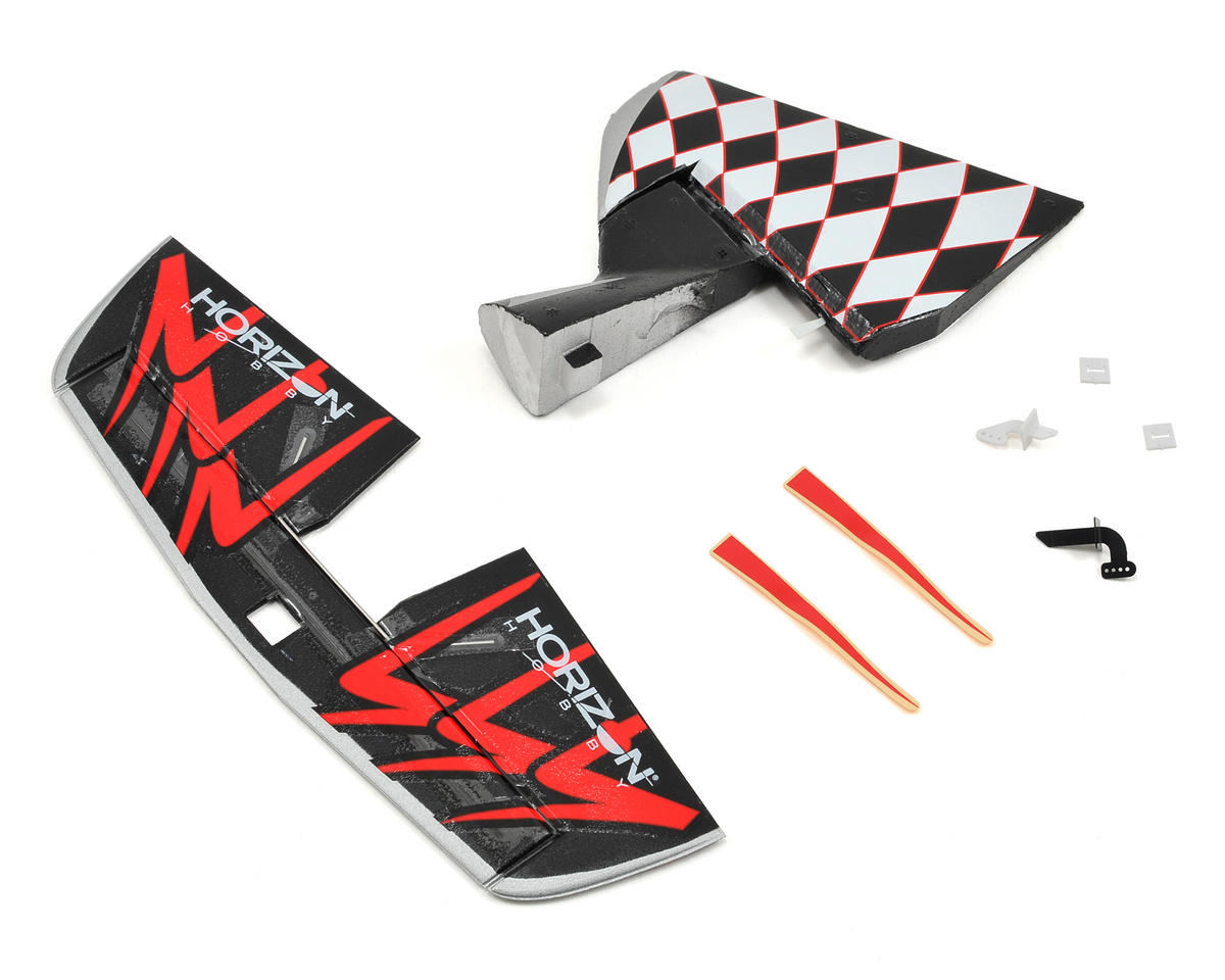 EFLU5060 E-Flite Tail Set, P3 Revolution E-FLITE
