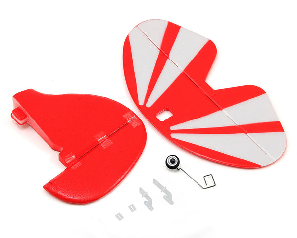 EFLU5260 E-Flite Tail Set with Accessories, UMX Pitts S-1S