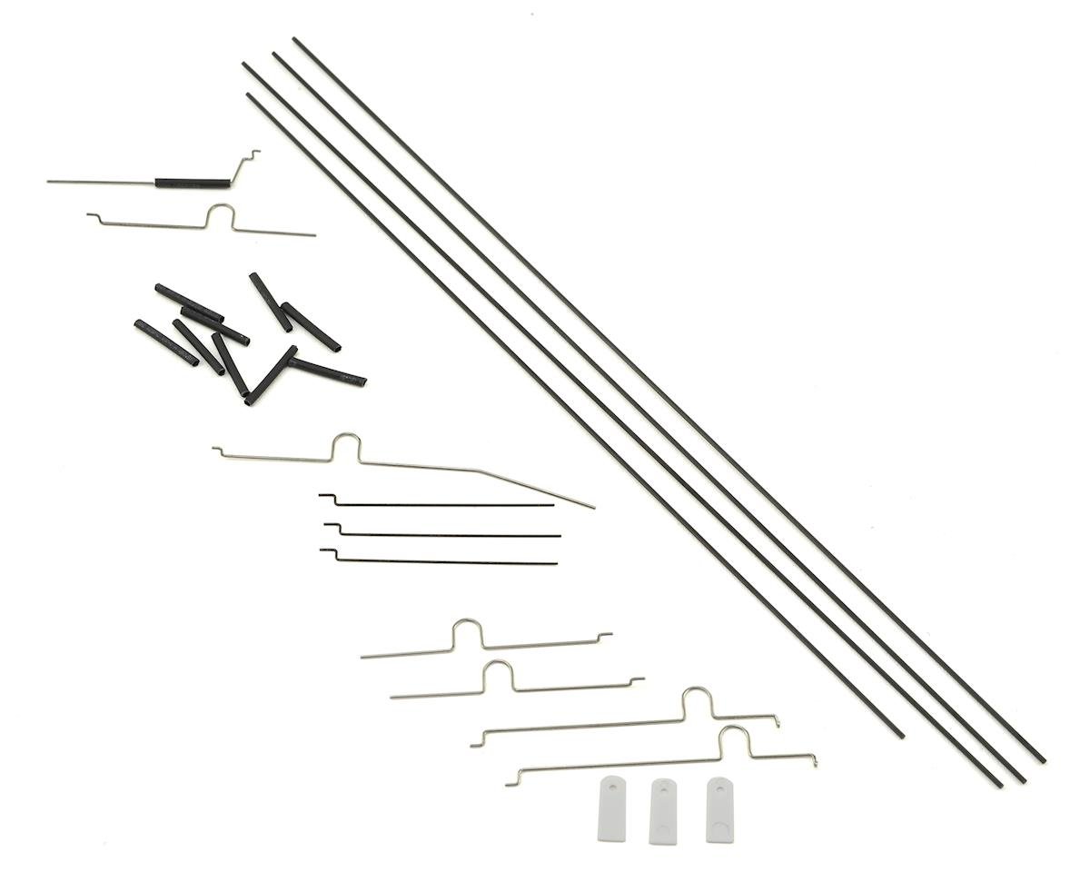 EFLU5808 E-Flite Pushrod Set with steering arm- UMX Aero Commander E-FLITE