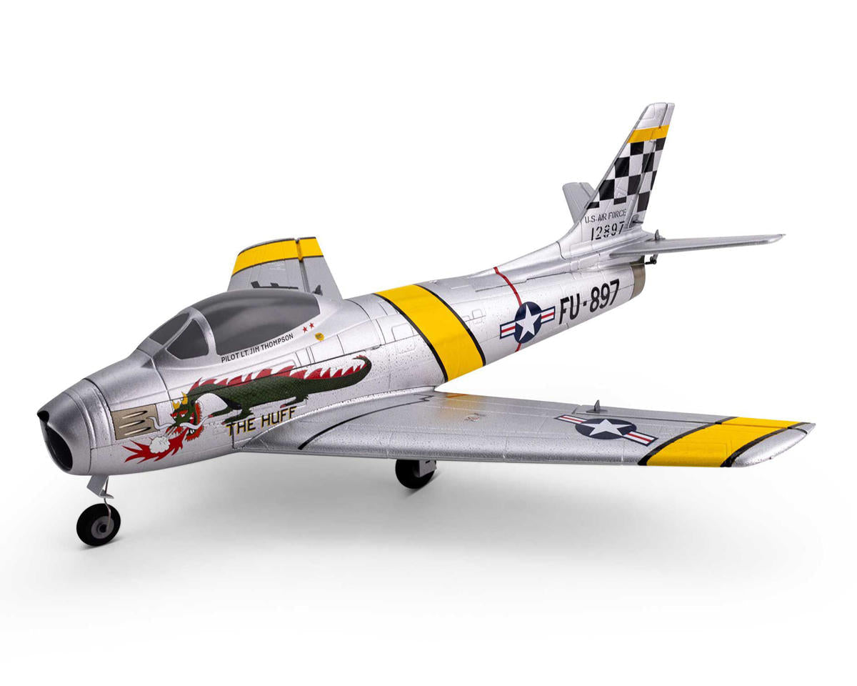 EFLU7050 E-Flite UMX F-86 Sabre 30mm EDF Jet, BNF Basic, EFLU7050 E-FLITE