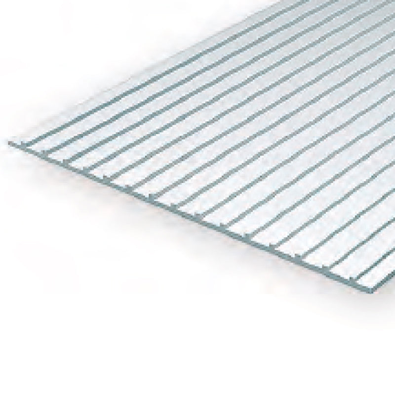 EVERGREEN 4524 1MM THICK 15 X 30CM METAL SEAM ROOF  1/2 (EACH) Evergreen