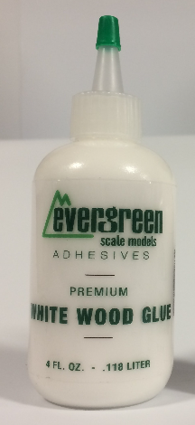 Evergreen 4 ounce / .118 liter White Wood Glue