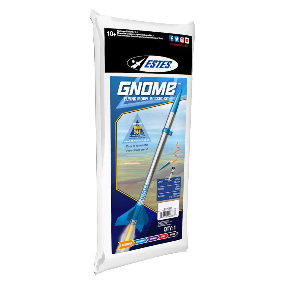 EST-0886 Estes Gnome Beginner Model Rocket (13mm Mini Engine) [886] Estes