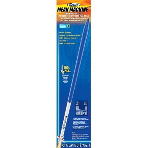 EST-1295 Estes 1295 Mean Machine  Advanced Model Rocket Kit (24mm Engine) Estes