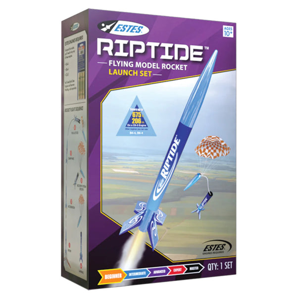 EST-1403X Estes Riptide Beginner Model Rocket Launch Set [1403]