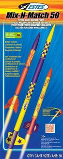 EST-2005 Estes Mix-N-Match 50 (2) Model Rocket Kit (18mm Standard Engine) Estes