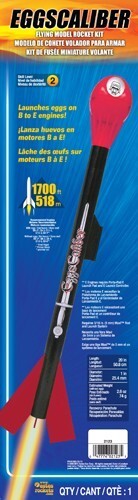 EST-2123 Estes Eggscaliber Advanced Model Rocket Kit (18mm Standard Engine) Estes