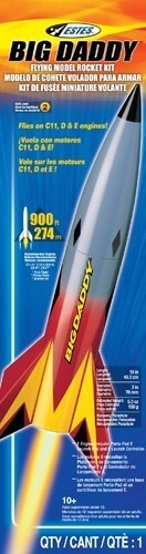 EST-2162 Estes Big Daddy Advanced Model Rocket Kit (24mm Engine) [2162]