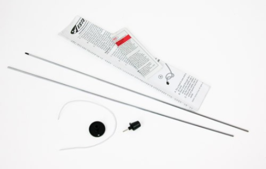 EST-2243 Estes 1/8" Two-Piece Launch Rod Model Rocket Accessory [2243] Estes