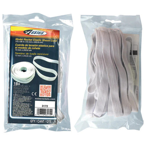 EST-3172 Estes PS II Shock Cord Accessory Pack (3 pk) Model Rocket Accessory Estes