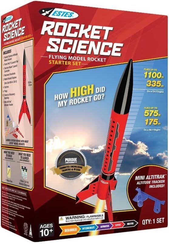 EST-5302 Estes Rocket Science Starter Set (Beginner) includes Engines [5302] Estes