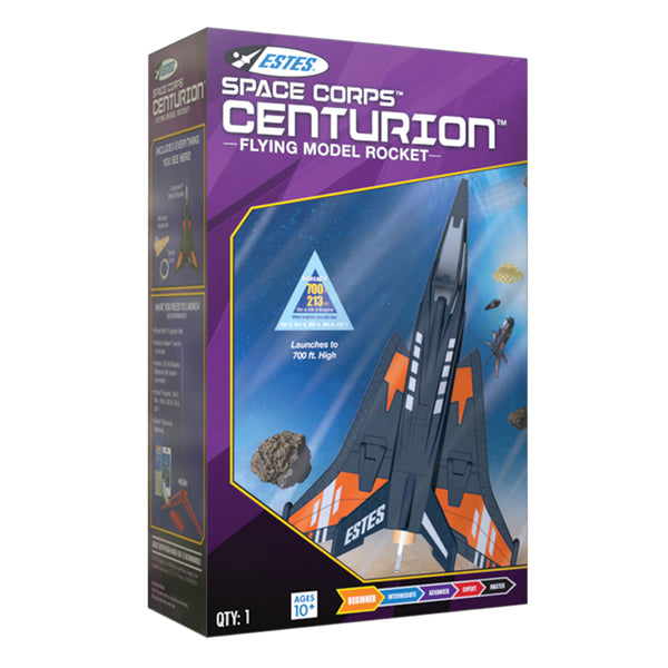 EST-5324 Estes Centurion Beginner Model Rocket Launch Set (18mm Standard Engine) [5324]