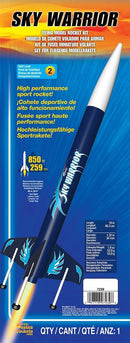 EST-7239 Estes Sky Warrior Advanced Model Rocket Kit (18mm Standard Engine) Estes