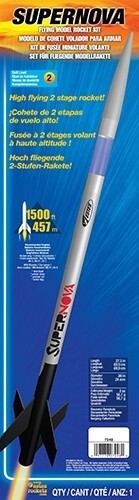 EST-7248 Estes Super Nova Advanced Model Rocket Kit (18mm Standard Engine) Estes