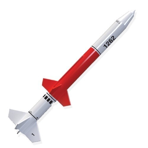 EST-7266 Estes Red Nova Advanced Model Rocket Kit (24mm Engine)