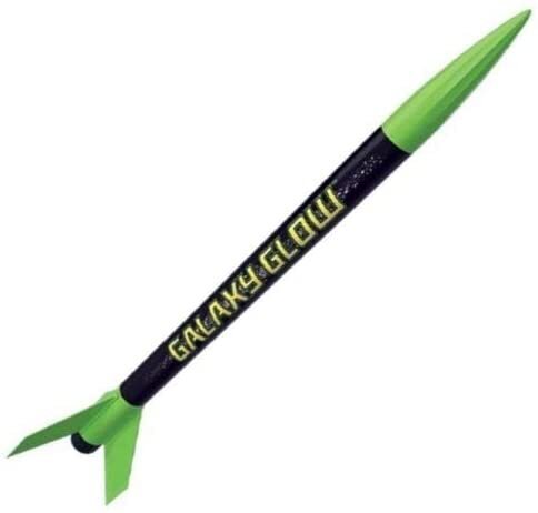 EST-7277 Estes Galaxy Glow Beginner Model Rocket Kit (18mm Standard Engine) Estes