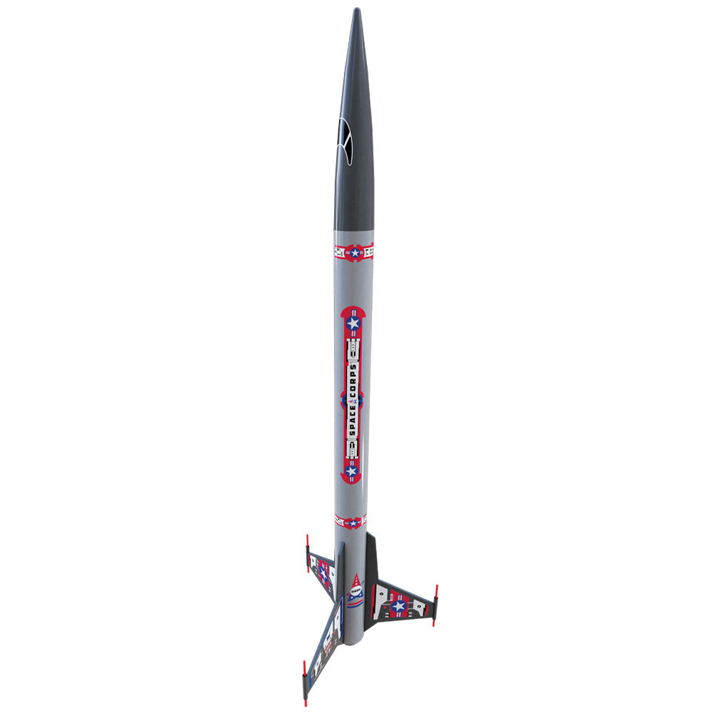 EST-7281 Estes Space Corps Corvette Class Model Rocket Kit (18mm Standard Engine) [7281] Estes