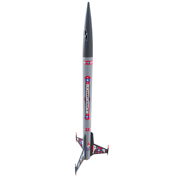 EST-7281 Estes Space Corps Corvette Class Model Rocket Kit (18mm Standard Engine) [7281]