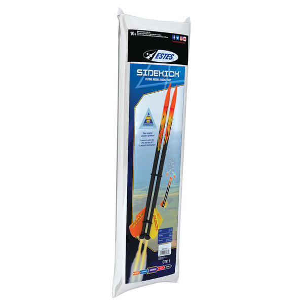 EST-7287 Estes Sidekick Advanced Model Rocket Kit (18mm Standard Engine) [7287]