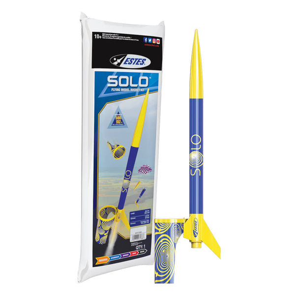 EST-7288 Estes Solo Beginner Model Rocket Kit (18mm Standard Engine) [7288]