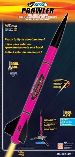 EST-9710 Estes Prowler Launch Set Pro Series II Rocket E2X (29mm Engine) Estes