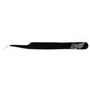 EXCEL 30420 4.5  SLANT POINT TWEEZERS (BLACK) Excel