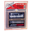 EXCEL 44382 EXCEL HOBBY KNIFE SET IN WOOD BOX Excel