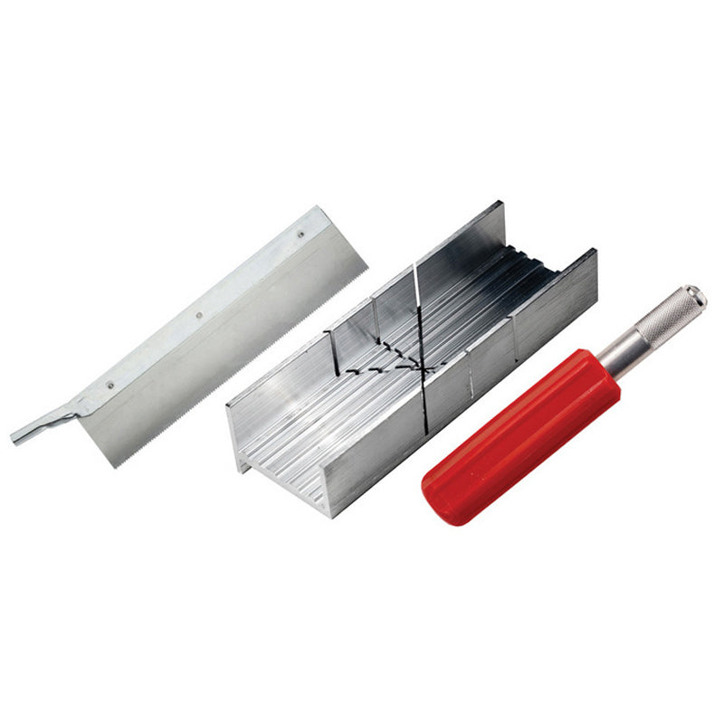 EXCEL 55666 EXCEL MITRE BOX WITH K5 HANDLE AND SAW BLADE Excel