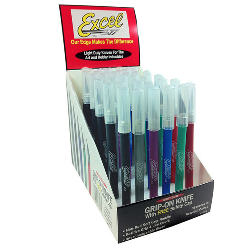 EXL77K18 EXCEL 77K18 EXCEL K18 KNIFE DISPLAY (PKG 36PCS)