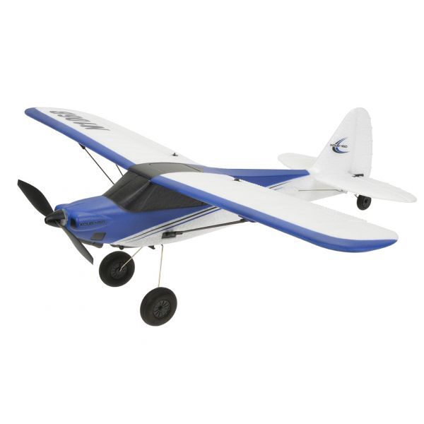 EZ-020 EZ-Wings - Mini Cub - RTF - Blue - 450mm - 2 X Li-Po Battery - USB Charger